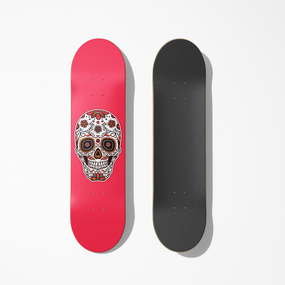 Calavera Cruz Skateboard Deck